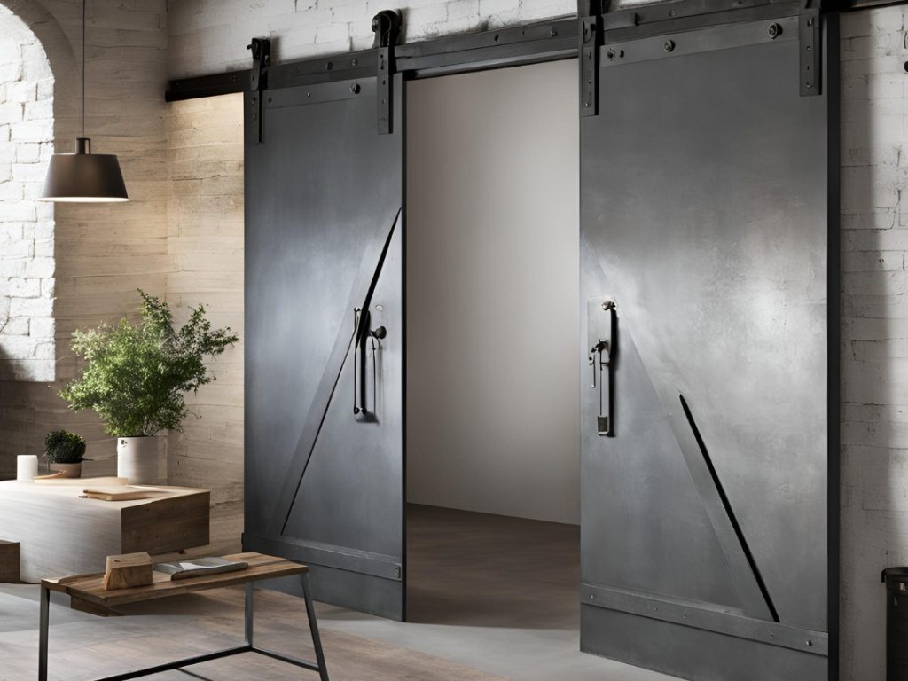 Metal Barn Door